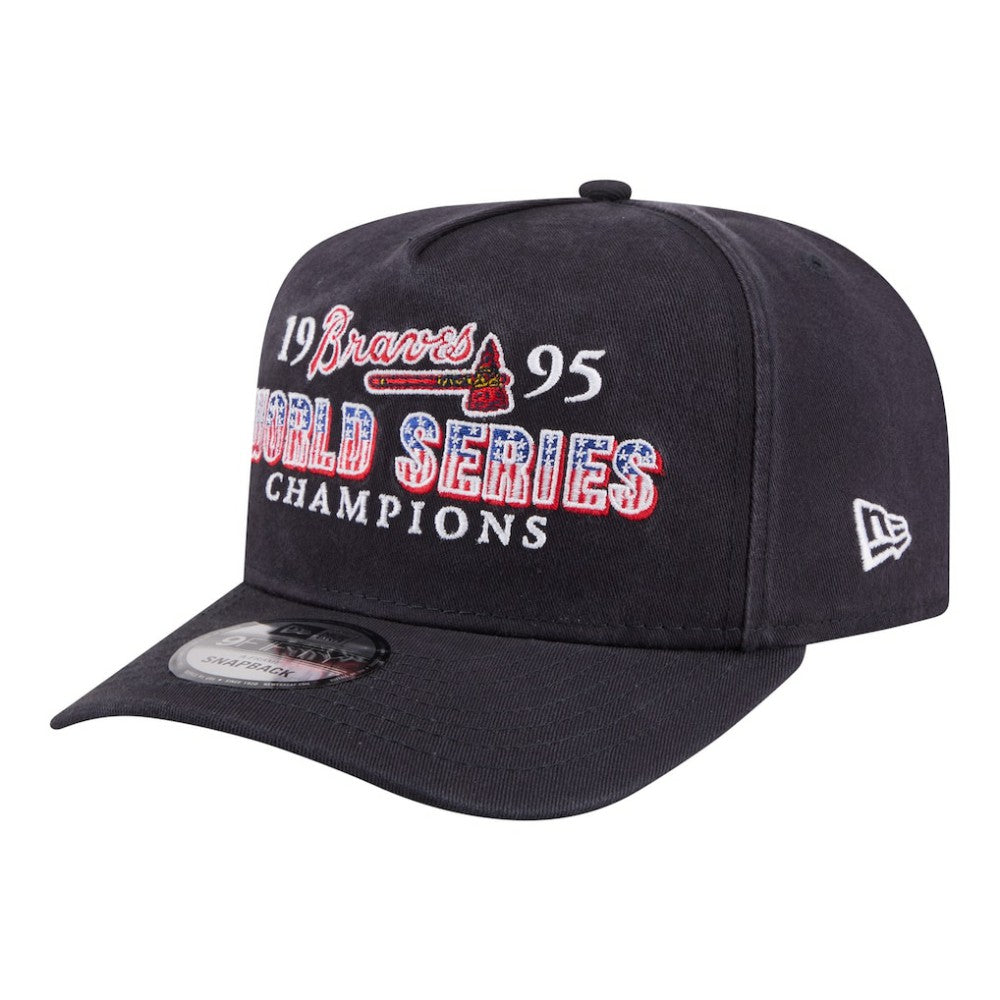 Atlanta Braves New Era 1995 World Series Champions Historic 9FIFTY A-Frame Snapback Hat Outlet