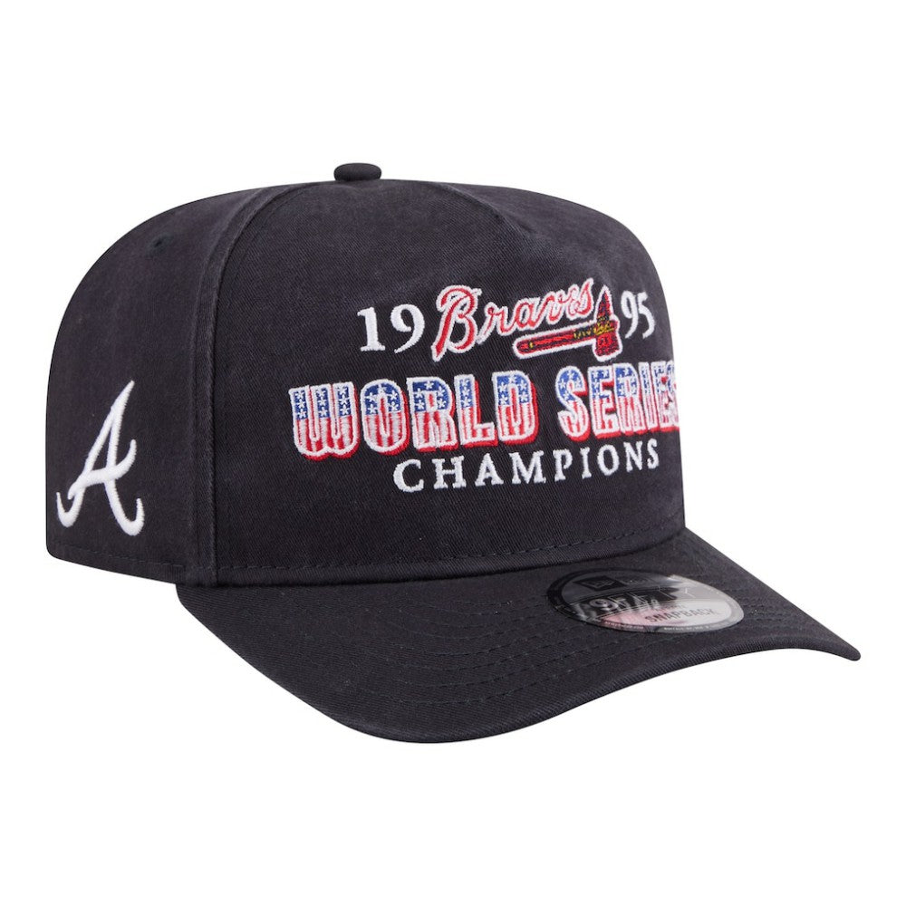 Atlanta Braves New Era 1995 World Series Champions Historic 9FIFTY A-Frame Snapback Hat Outlet