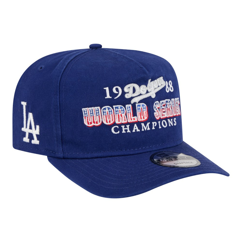 Los Angeles Dodgers New Era 1988 World Series Champions Throwback 9FIFTY A-Frame Snapback Hat for sale