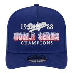 Los Angeles Dodgers New Era 1988 World Series Champions Throwback 9FIFTY A-Frame Snapback Hat for sale