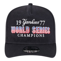 New York Yankees New Era 1977 World Series Champions Throwback 9FIFTY A-Frame Snapback Hat Discount