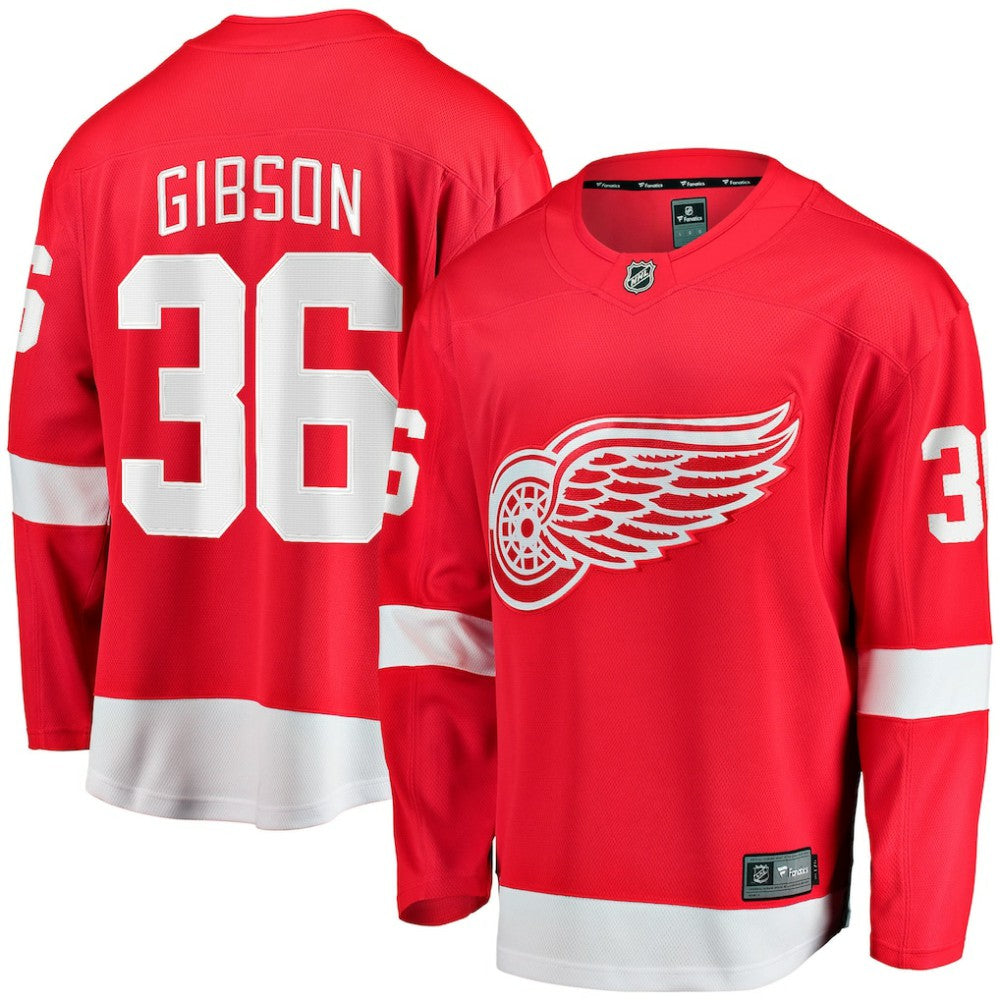 John Gibson Detroit Red Wings Fanatics Home Breakaway Jersey - Red | Fanatics on sale