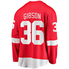 John Gibson Detroit Red Wings Fanatics Home Breakaway Jersey - Red | Fanatics on sale