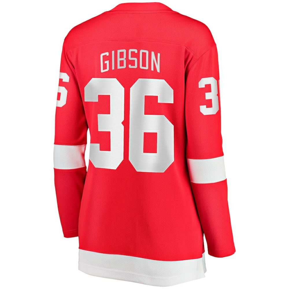 John Gibson Detroit Red Wings Fanatics Women's Home Breakaway Jersey - Red | Fanatics sale