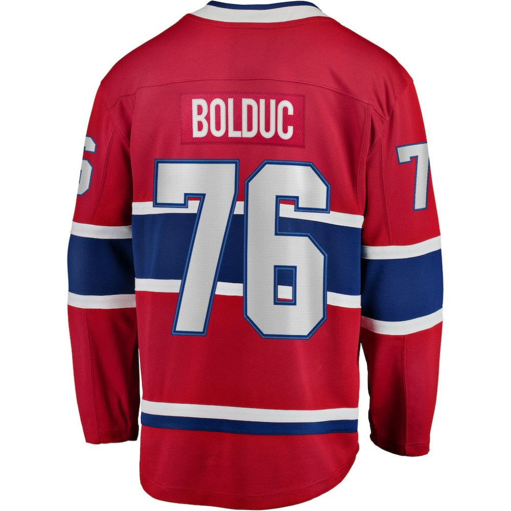 Zack Bolduc Montreal Canadiens Fanatics Home Breakaway Jersey - Red | Fanatics discount