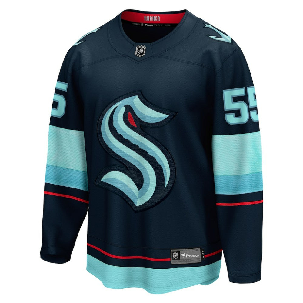 Ryan Lindgren Seattle Kraken Fanatics Home Breakaway Jersey - Deep Sea Blue | Fanatics online