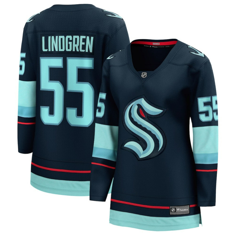 Ryan Lindgren Seattle Kraken Fanatics Women's Home Breakaway Jersey - Deep Sea Blue | Fanatics near me