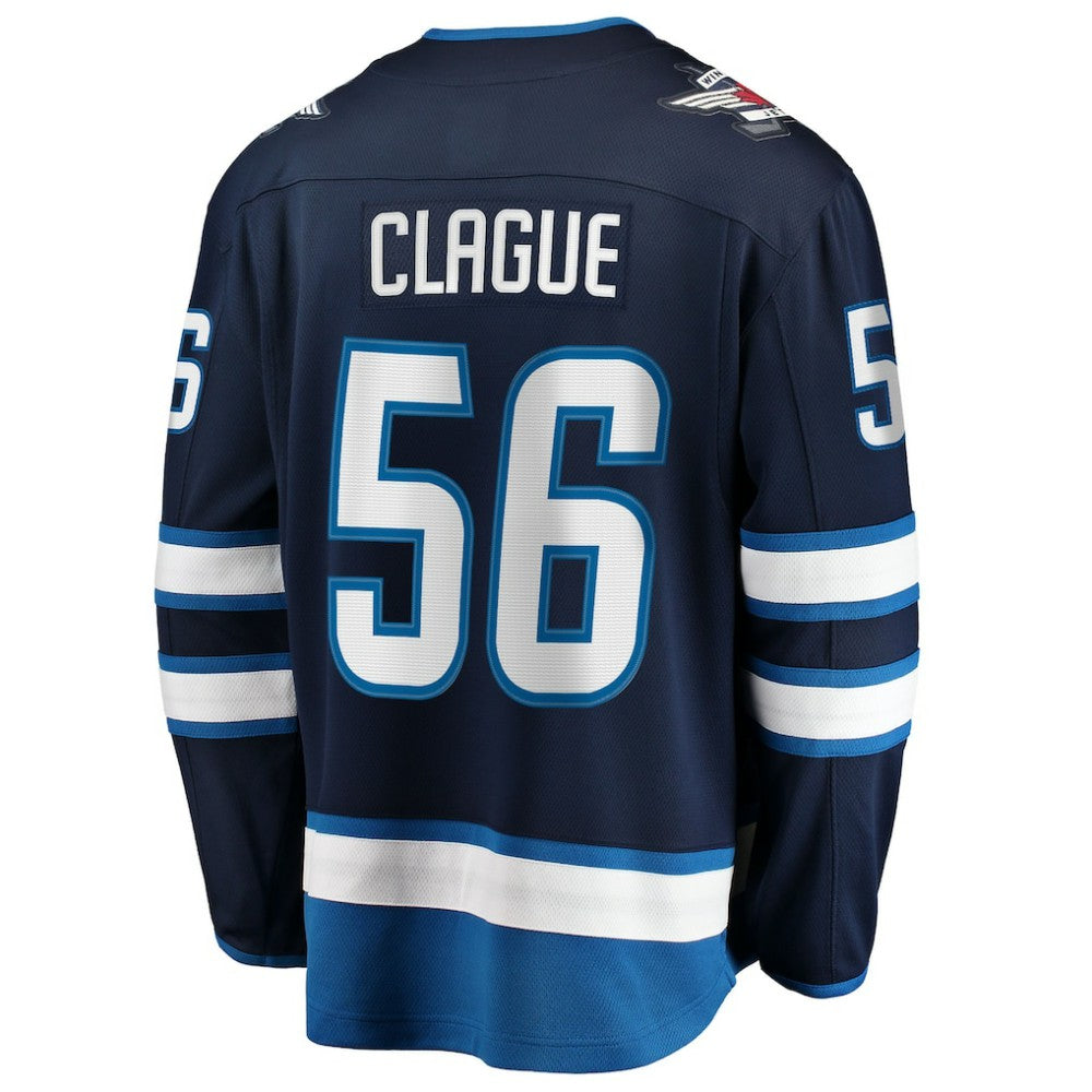 Kale Clague Winnipeg Jets Fanatics Home Breakaway Jersey - Navy | Fanatics on sale