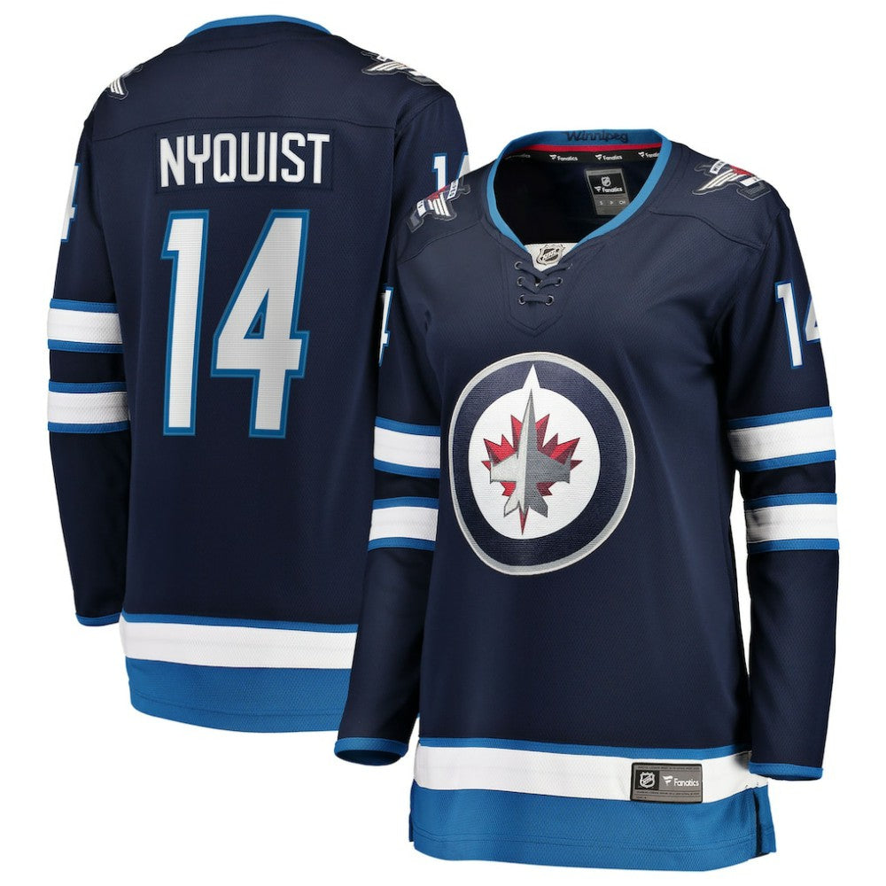Gustav Nyquist Winnipeg Jets Fanatics Women's Home Breakaway Jersey - Navy | Fanatics near me