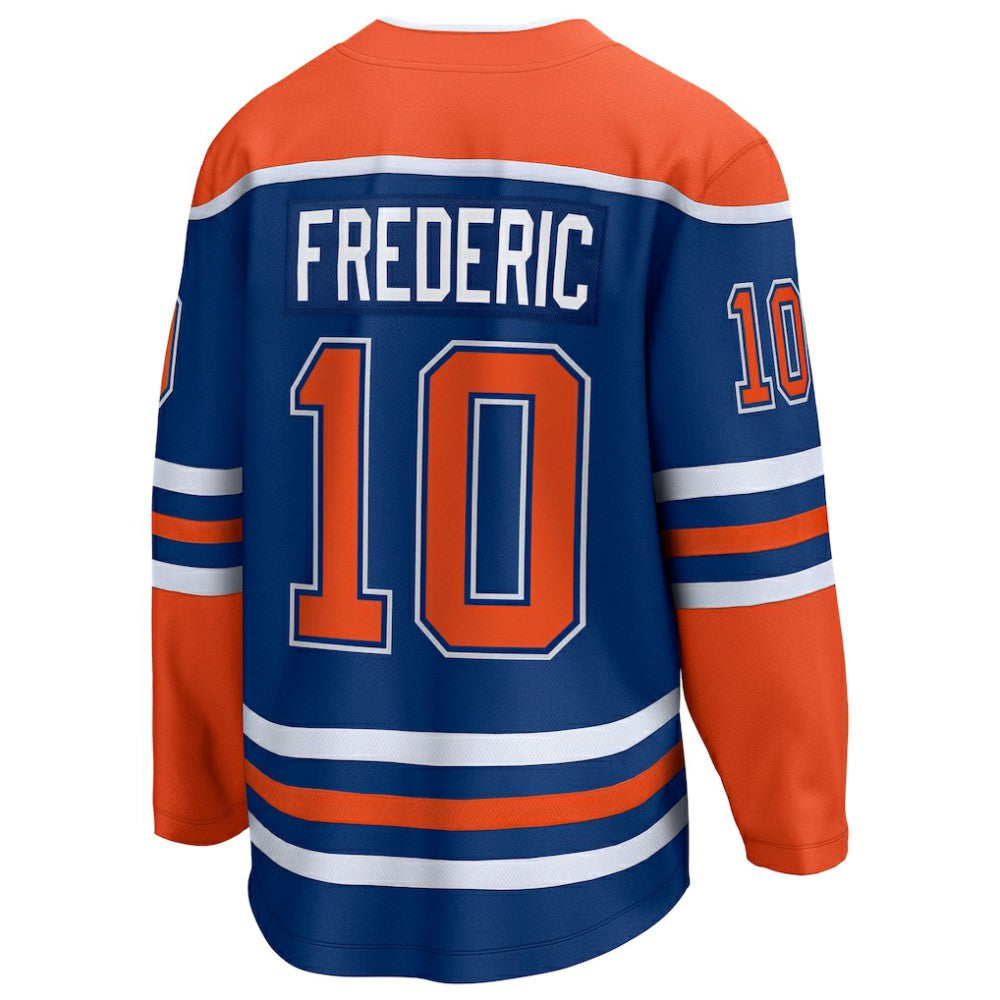 Trent Frederic Edmonton Oilers Fanatics Home Breakaway Jersey - Royal | Fanatics Clearance