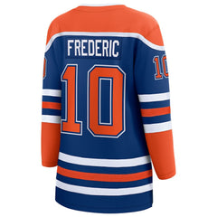 Trent Frederic Edmonton Oilers Fanatics Women's Home Breakaway Jersey - Royal | Fanatics online
