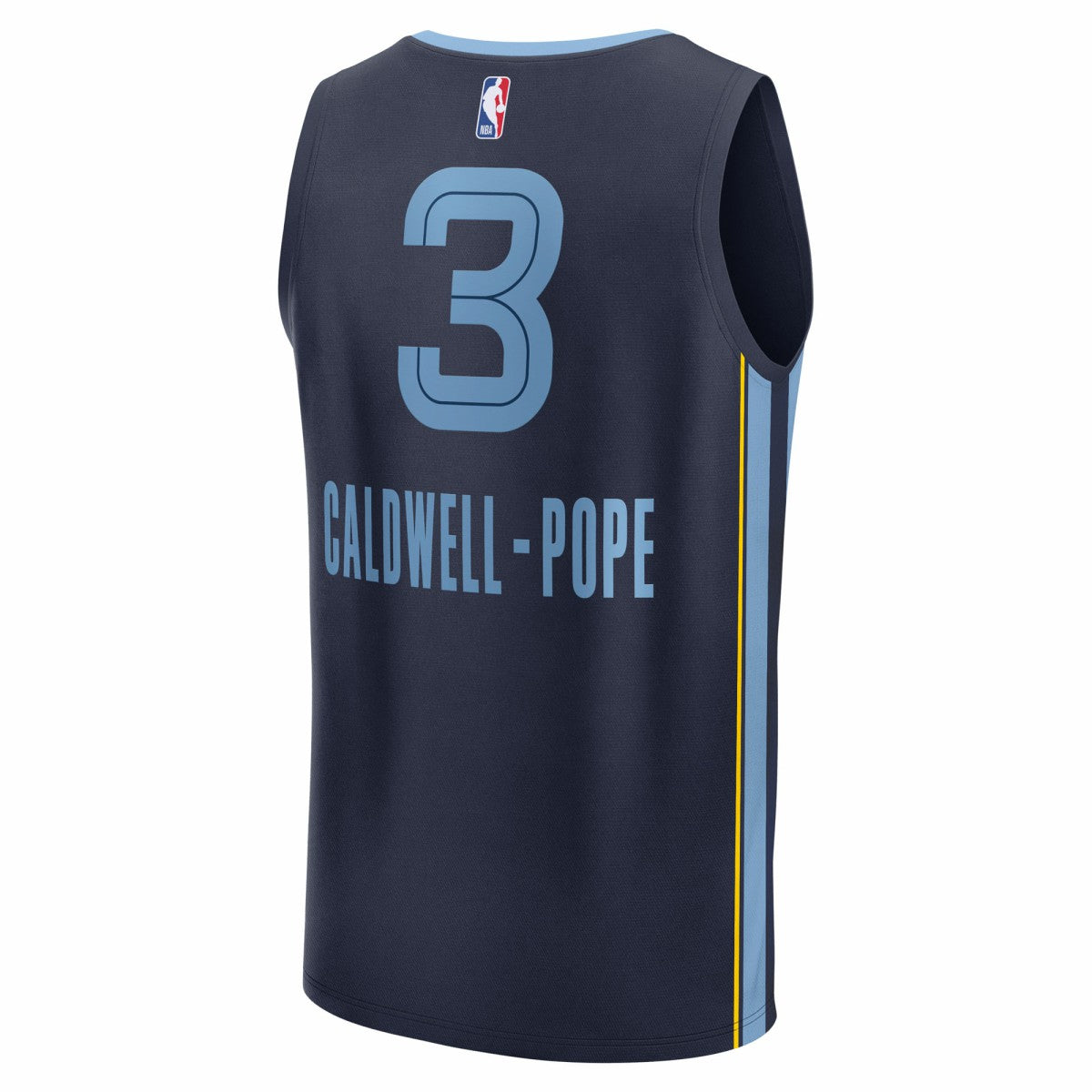 Fanatics Kentavious Caldwell-Pope Memphis Grizzlies Fast Break Replica Player Jersey Icon Edition Navy