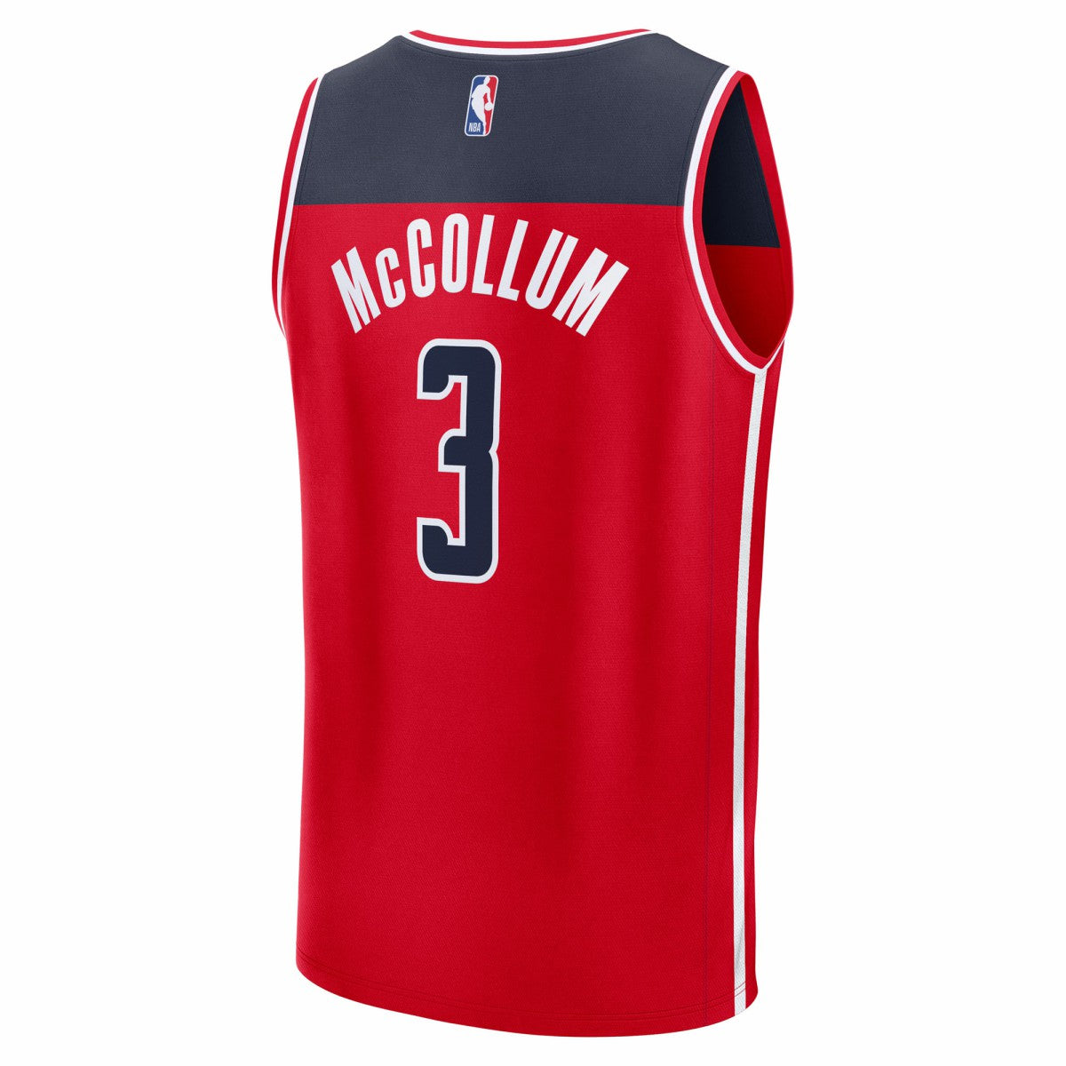 Fanatics CJ McCollum Washington Wizards Youth Fast Break Replica Player Jersey Icon Edition Red