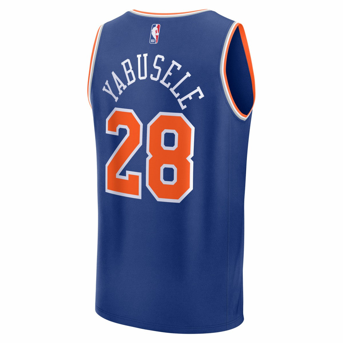 Fanatics Guerschon Yabusele New York Knicks Fast Break Replica Player Jersey Icon Edition Blue