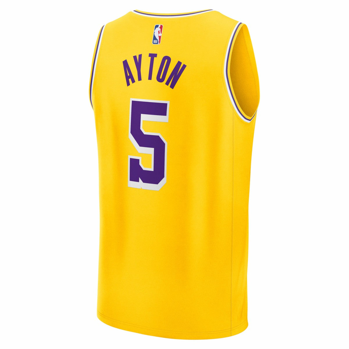 Fanatics Deandre Ayton Los Angeles Lakers Fast Break Replica Player Jersey Icon Edition Gold