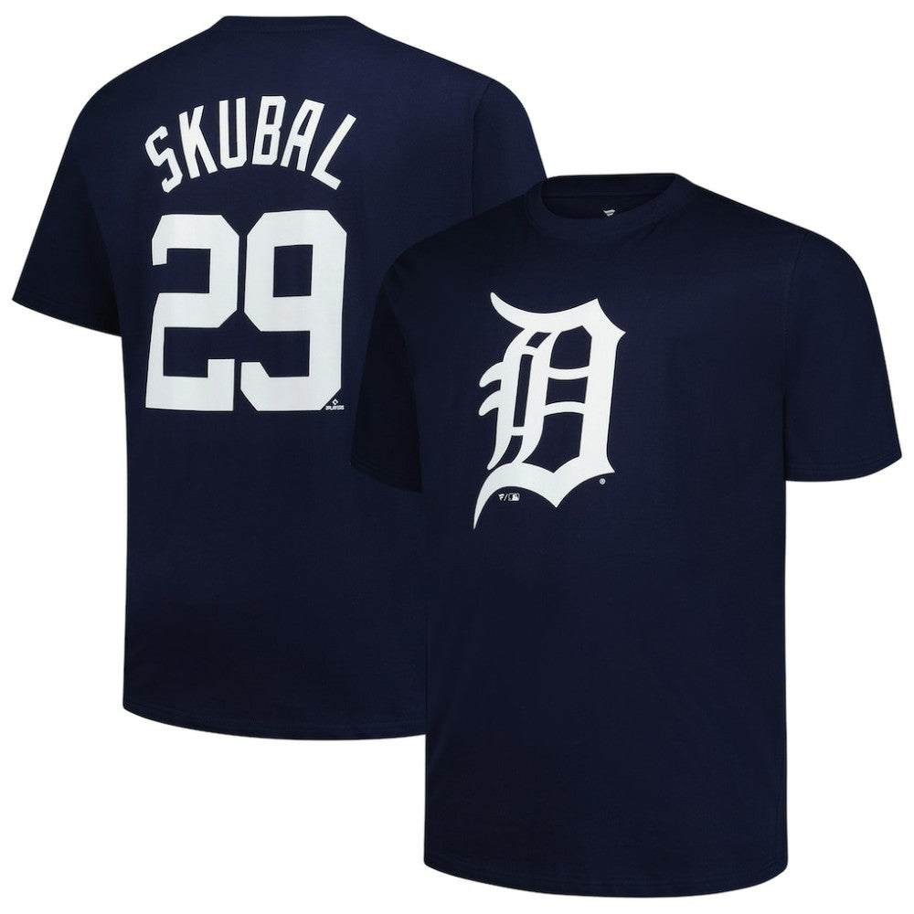 Tarik Skubal Detroit Tigers Fanatics Big & Tall Name & Number T-Shirt Near Me