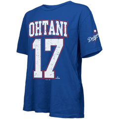 Shohei Ohtani Los Angeles Dodgers Majestic Threads Women's Oversized Name & Number T-Shirt Near Me