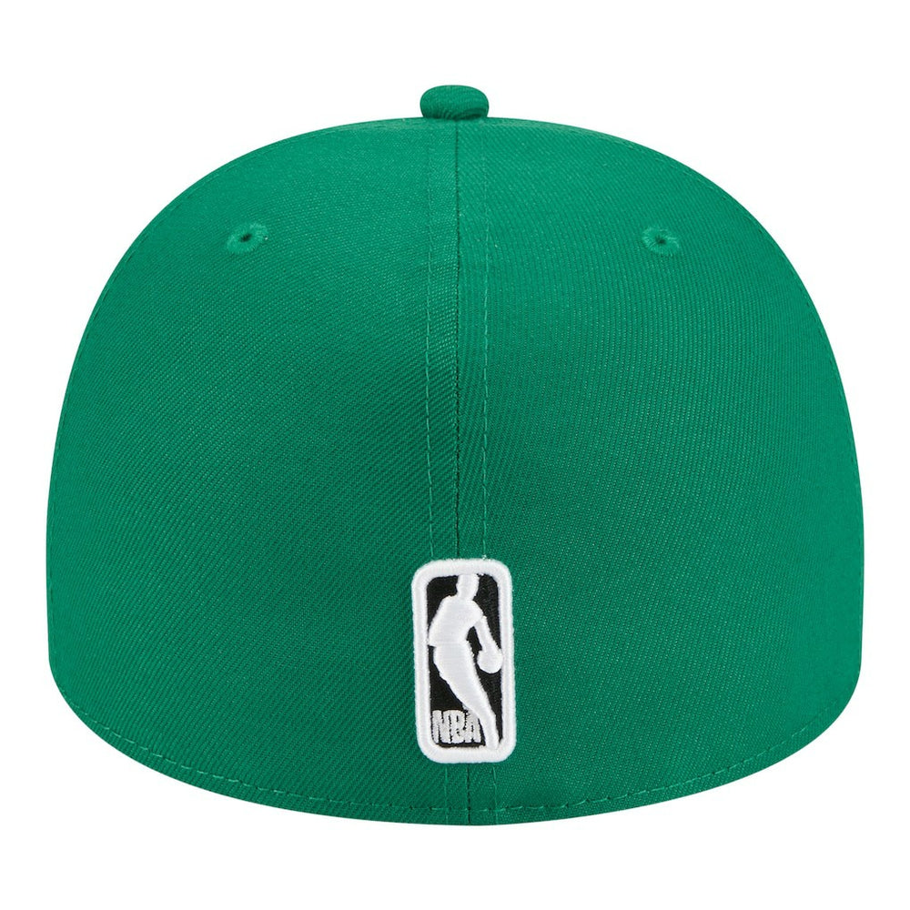 New Era Boston Celtics Injection Cartoon Logo A-Frame 59FIFTY Fitted Hat Kelly Green