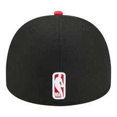 New Era Chicago Bulls Injection Cartoon Logo A-Frame 59FIFTY Fitted Hat Black