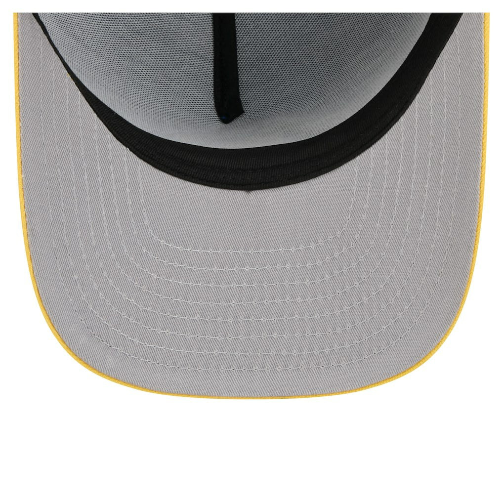 New Era Golden State Warriors Injection Cartoon Logo A-Frame 9FIFTY Adjustable Hat Royal