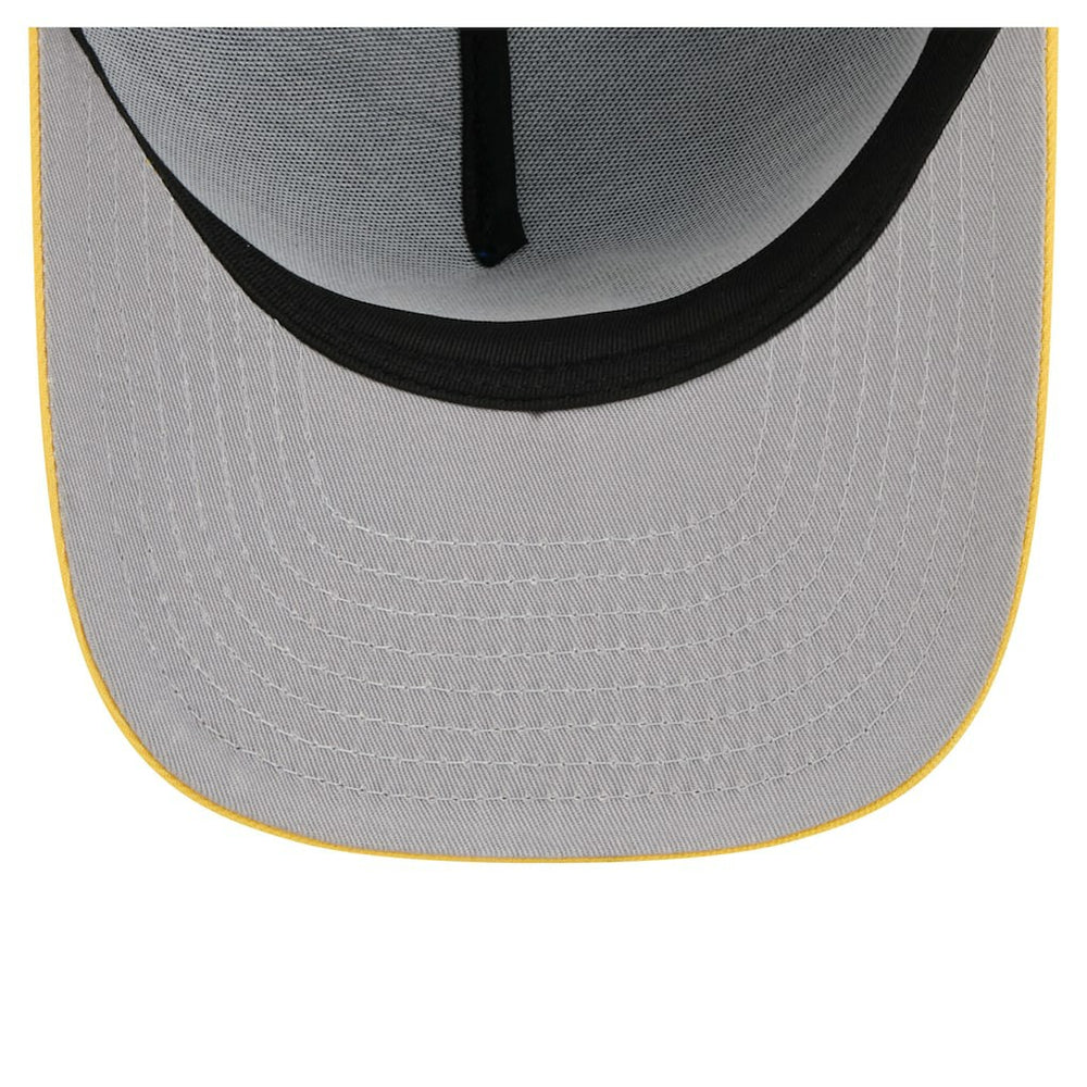New Era Golden State Warriors Injection Cartoon Logo A-Frame 9FIFTY Adjustable Hat Royal