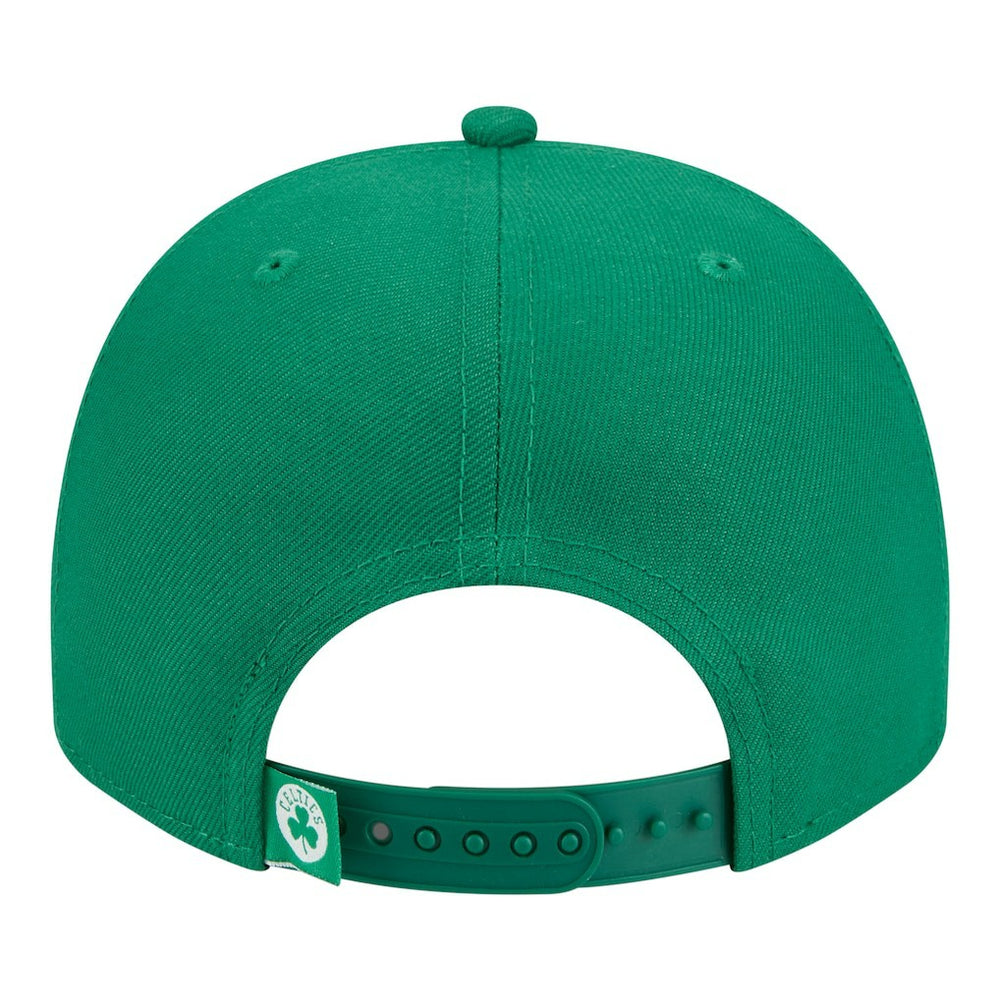 New Era Boston Celtics Injection Cartoon Logo A-Frame 9FIFTY Adjustable Hat Kelly Green