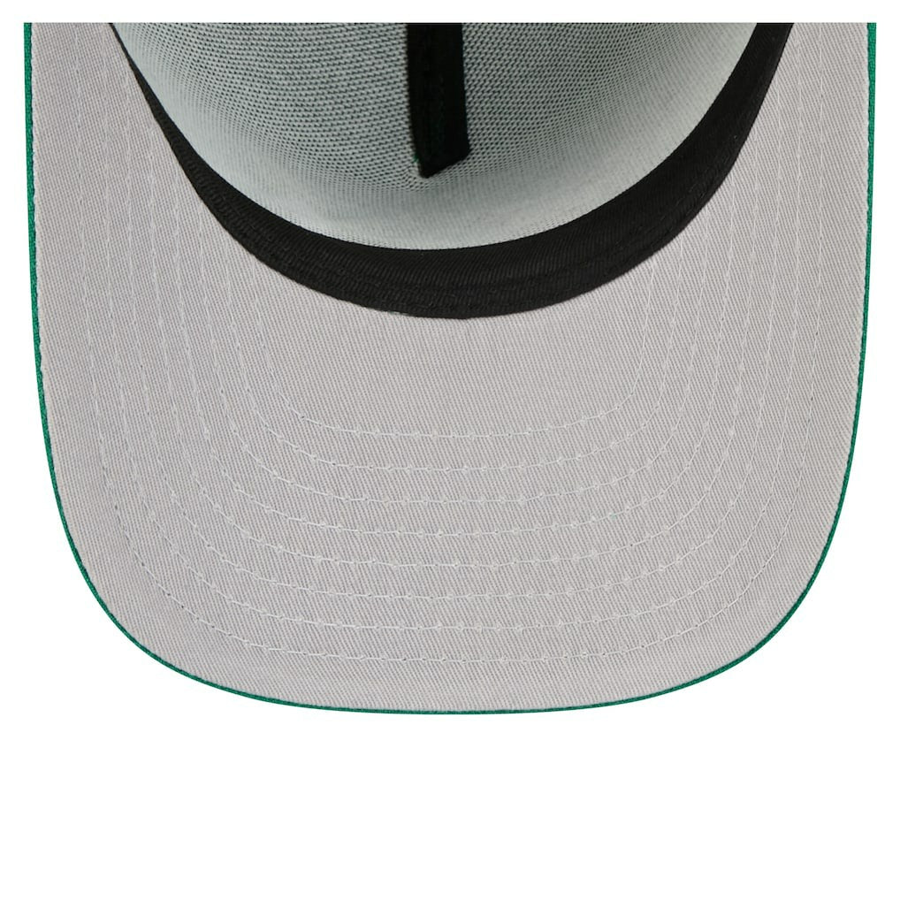 New Era Boston Celtics Injection Cartoon Logo A-Frame 9FIFTY Adjustable Hat Kelly Green