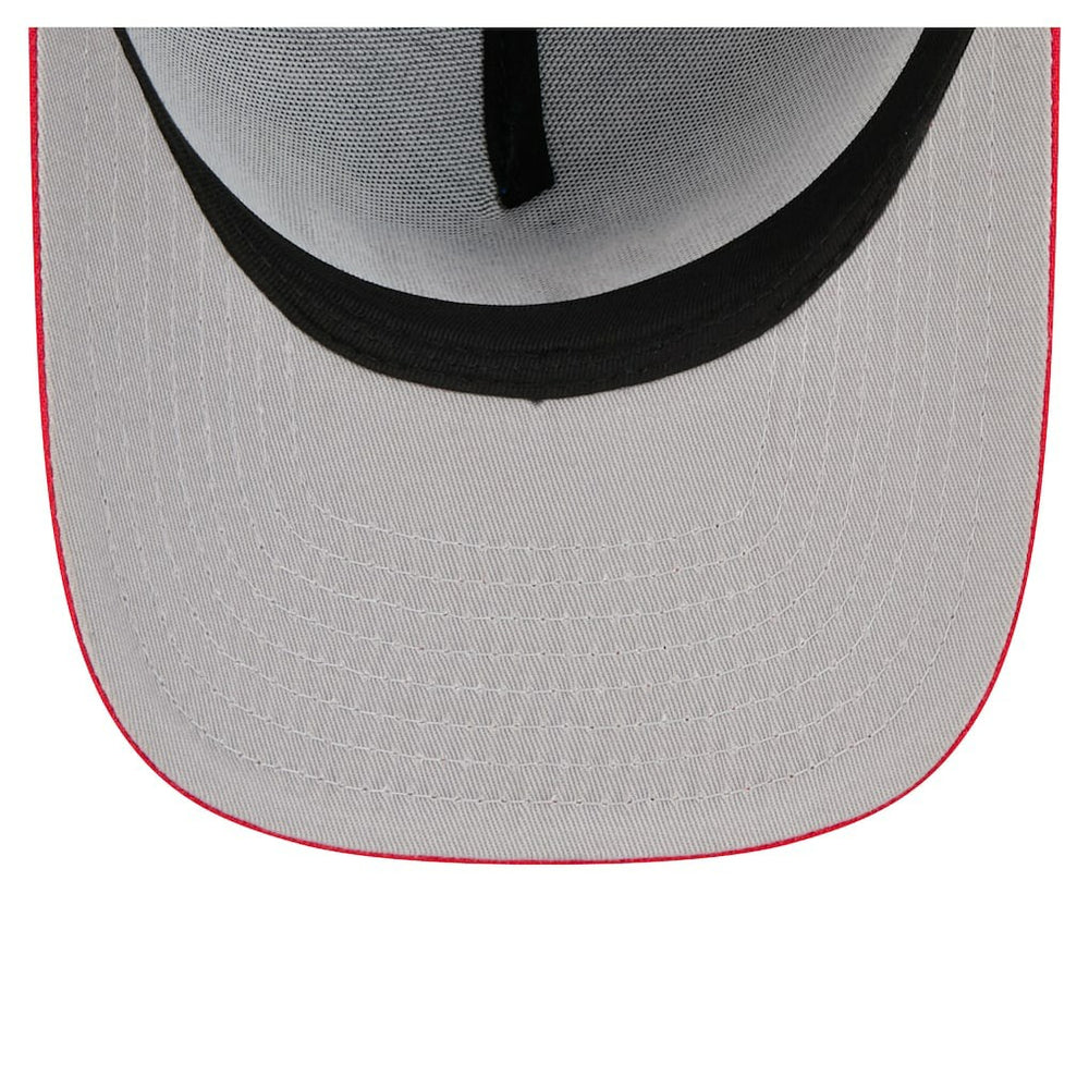New Era Philadelphia 76ers Injection Cartoon Logo A-Frame 9FIFTY Adjustable Hat Royal