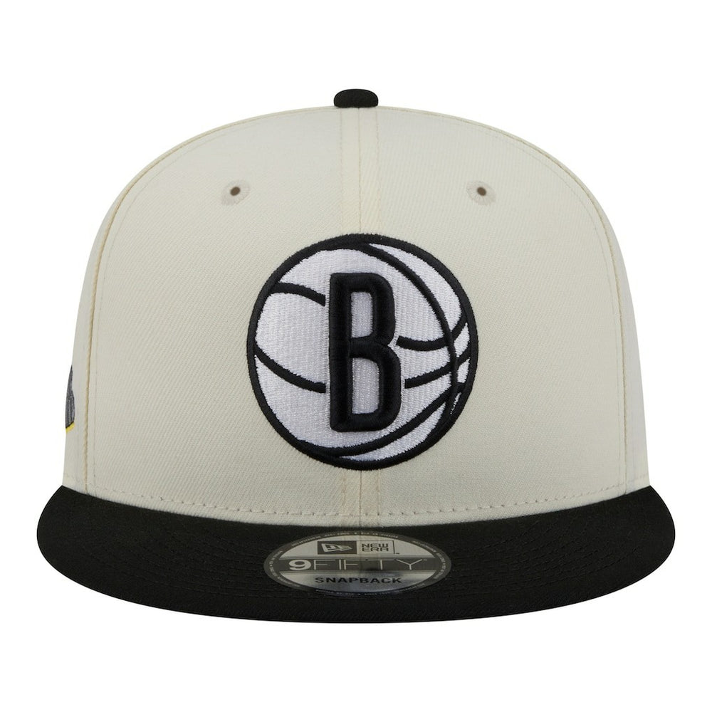 New Era Brooklyn Nets Injection Localized 9FIFTY Snapback Hat White