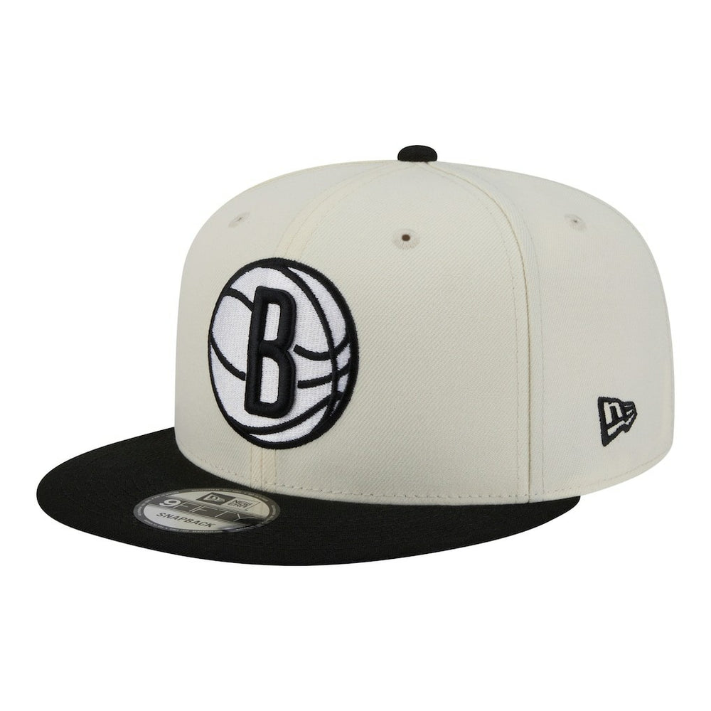 New Era Brooklyn Nets Injection Localized 9FIFTY Snapback Hat White