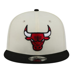 New Era Chicago Bulls Injection Localized 9FIFTY Snapback Hat Cream