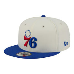New Era Philadelphia 76ers Injection Localized 9FIFTY Snapback Hat White