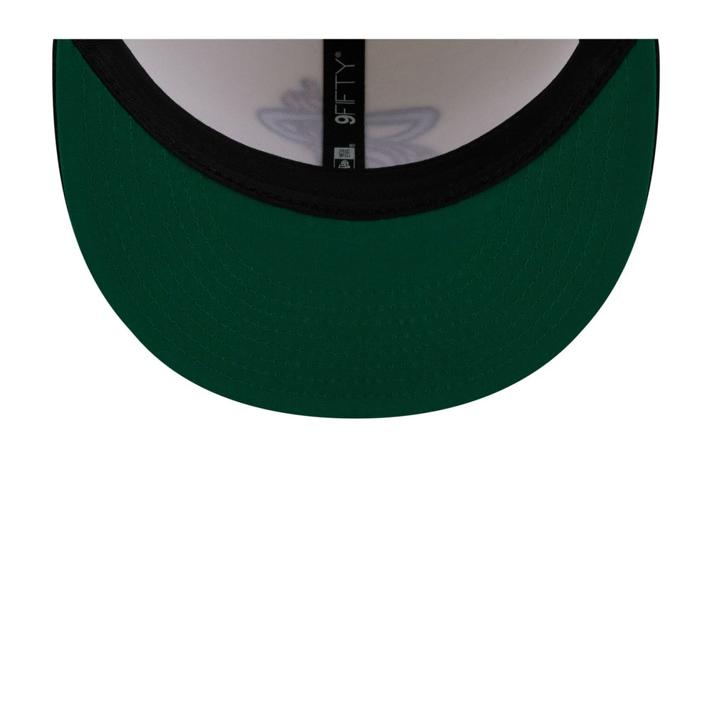 New Era Miami Heat Injection Localized 9FIFTY Snapback Hat White