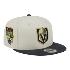 Vegas Golden Knights New Era Injection Localized Two-Tone 9FIFTY Snapback Hat - White/Charcoal | New Era online
