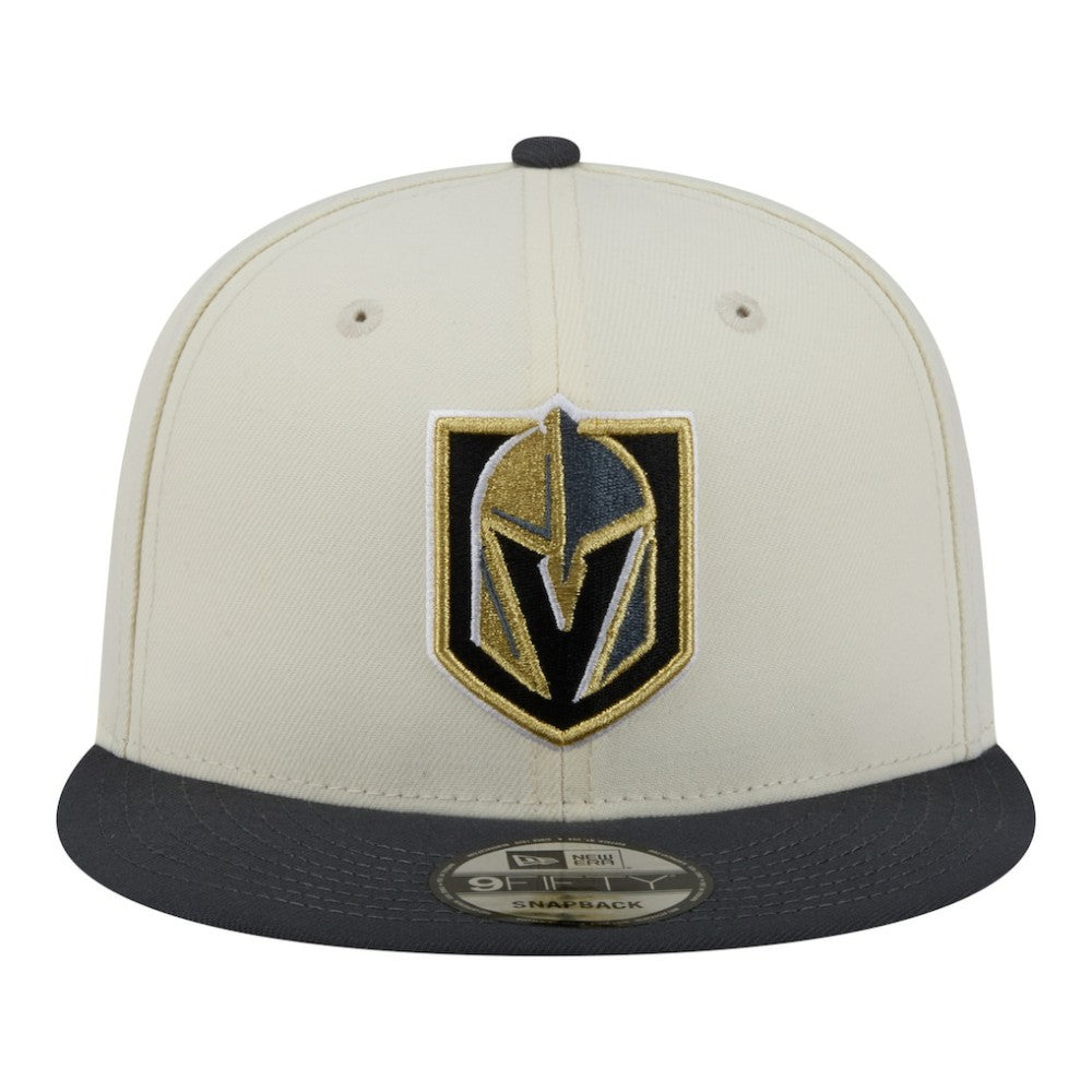 Vegas Golden Knights New Era Injection Localized Two-Tone 9FIFTY Snapback Hat - White/Charcoal | New Era online