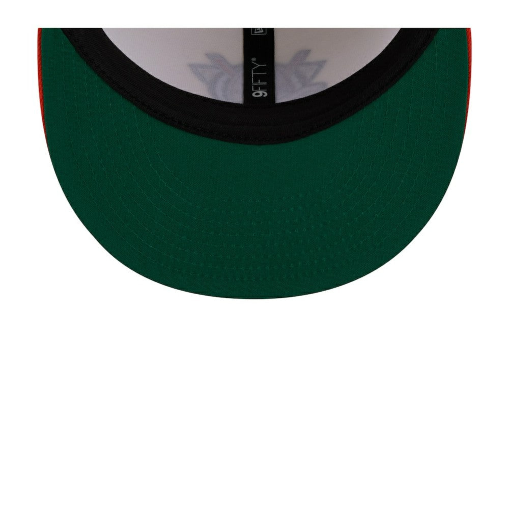 Anaheim Ducks New Era Injection Localized Two-Tone 9FIFTY Snapback Hat - White/Orange | New Era discount