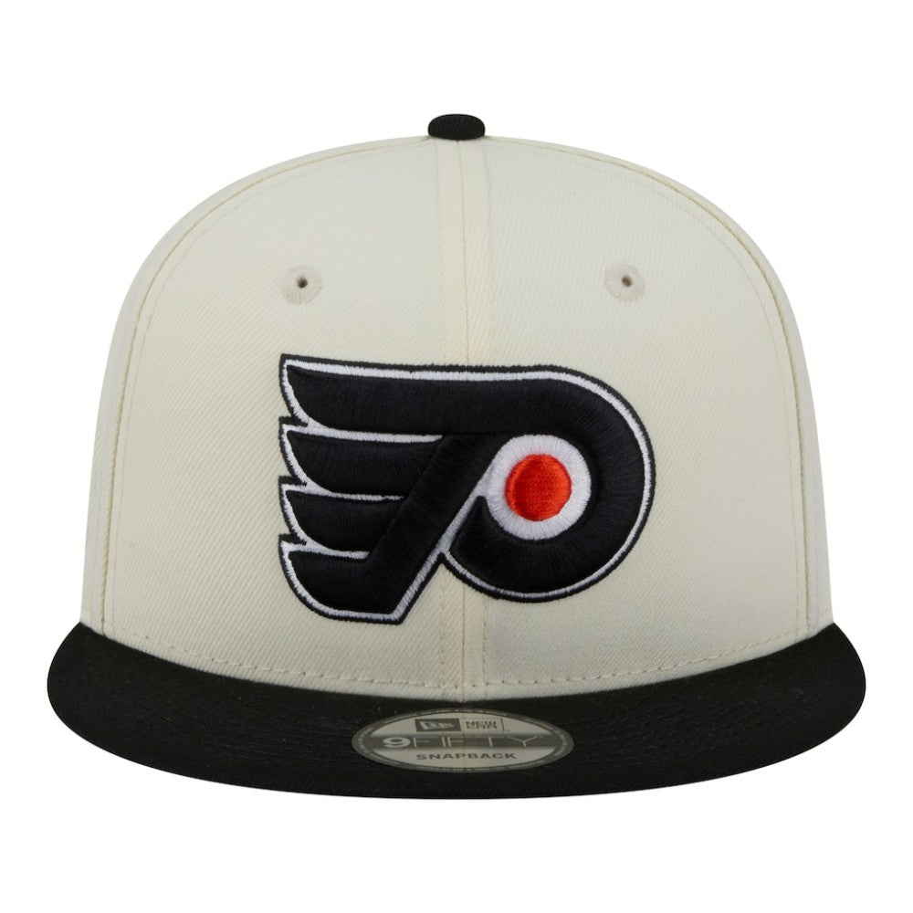Philadelphia Flyers New Era Injection Localized Two-Tone 9FIFTY Snapback Hat - White/Black | New Era discount