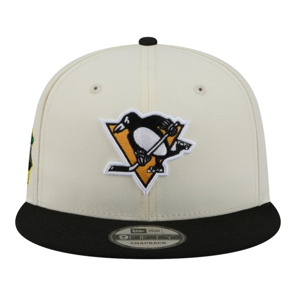 Pittsburgh Penguins New Era Injection Localized Two-Tone 9FIFTY Snapback Hat - White/Black | New Era online