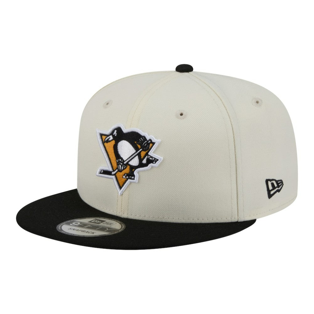 Pittsburgh Penguins New Era Injection Localized Two-Tone 9FIFTY Snapback Hat - White/Black | New Era online