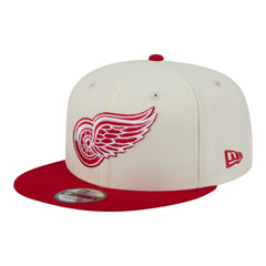 Detroit Red Wings New Era Injection Localized Two-Tone 9FIFTY Snapback Hat - White/Red | New Era on sale