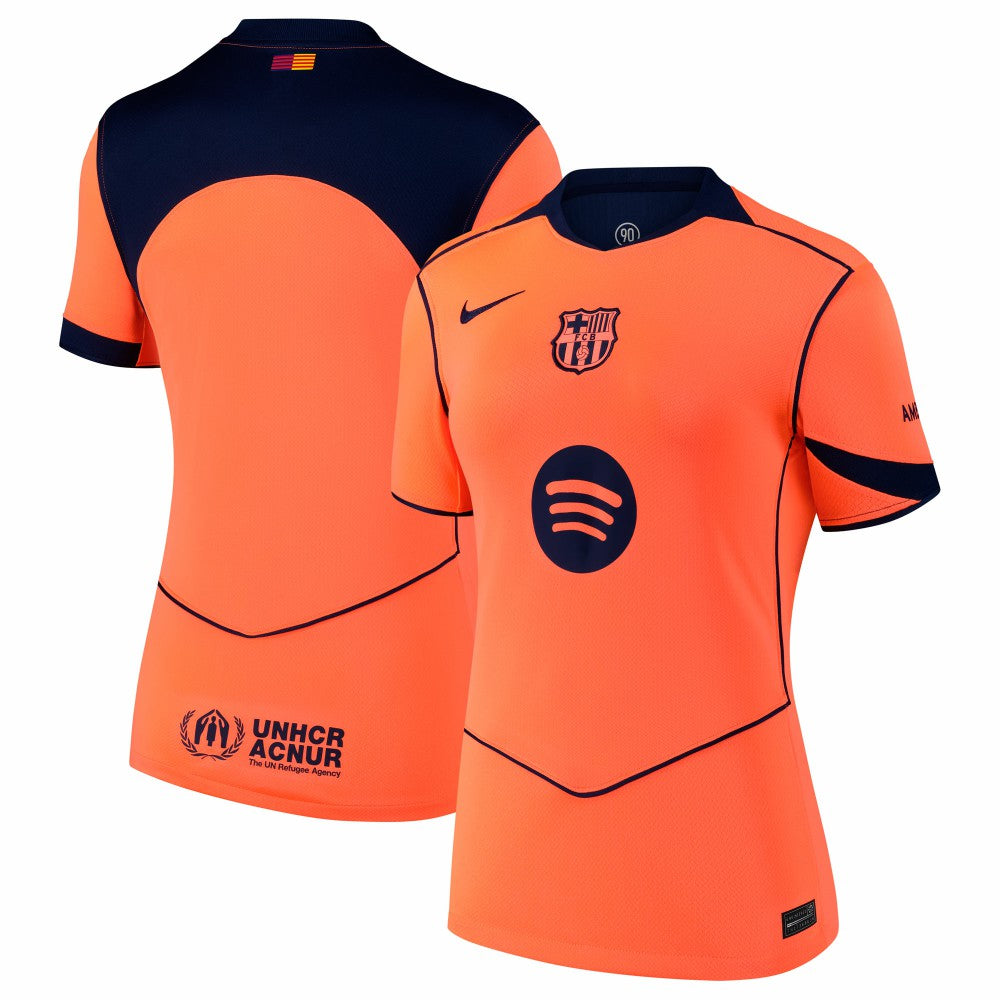 Nike - Barcelona Women's 2025/26 Third Replica Jersey - Orange