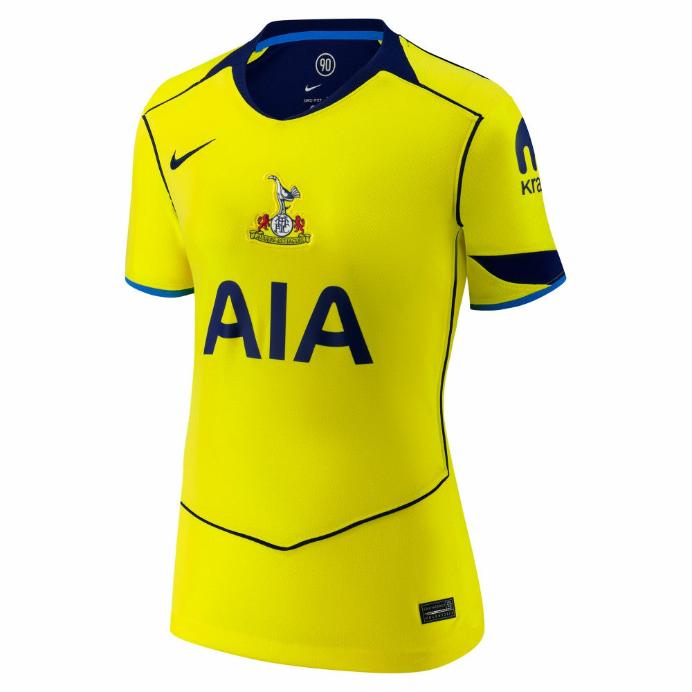 Nike - Tottenham Hotspur Women's 2025/26 Third Replica Jersey - Yellow