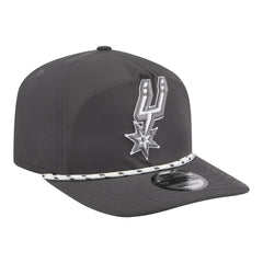 New Era San Antonio Spurs Tonal Rope 19TWENTY Adjustable Hat Graphite