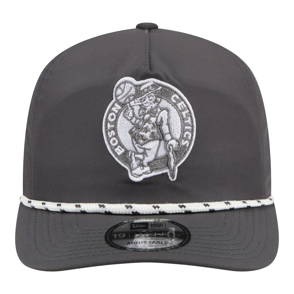 New Era Boston Celtics Tonal Rope 19TWENTY Adjustable Hat Graphite