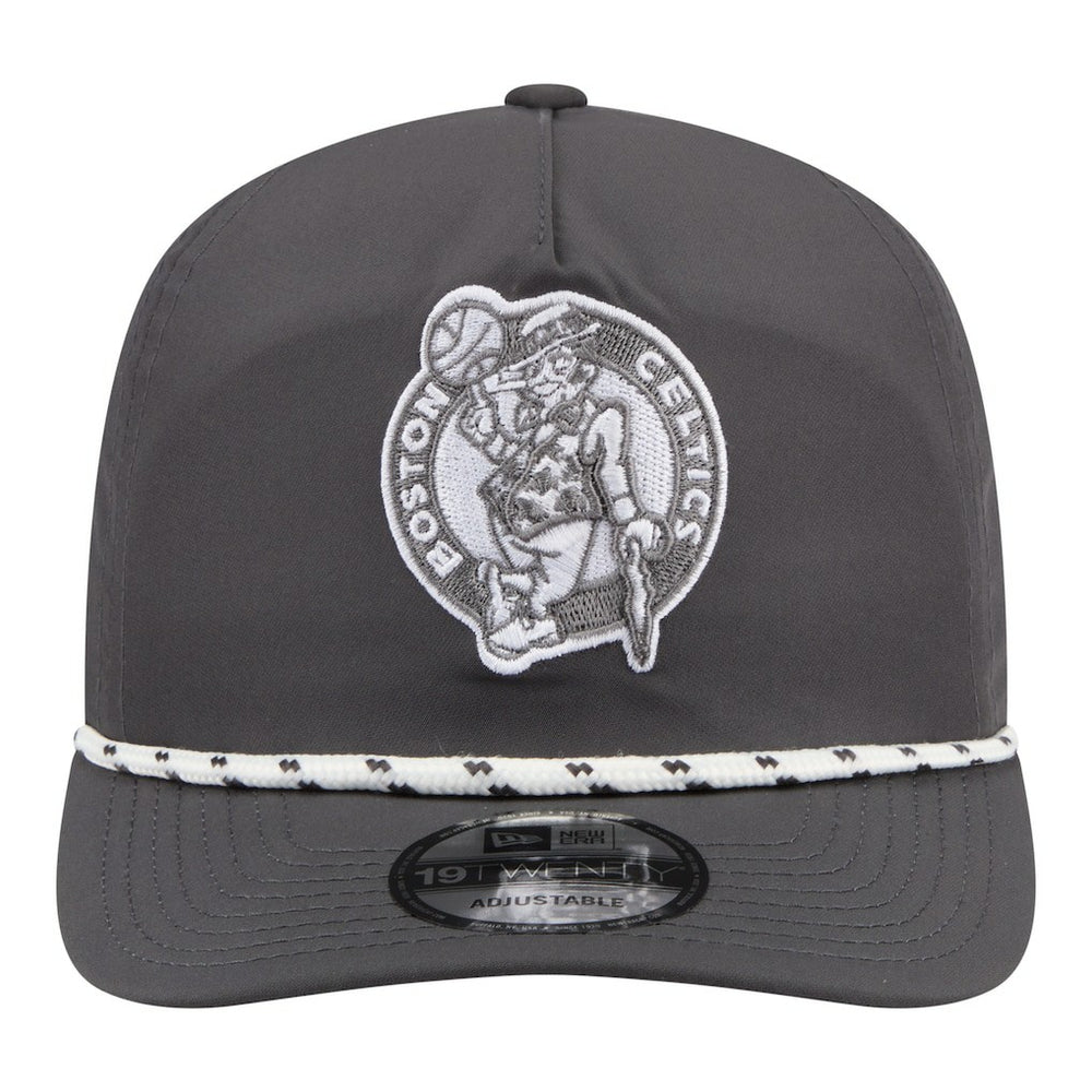 New Era Boston Celtics Tonal Rope 19TWENTY Adjustable Hat Graphite