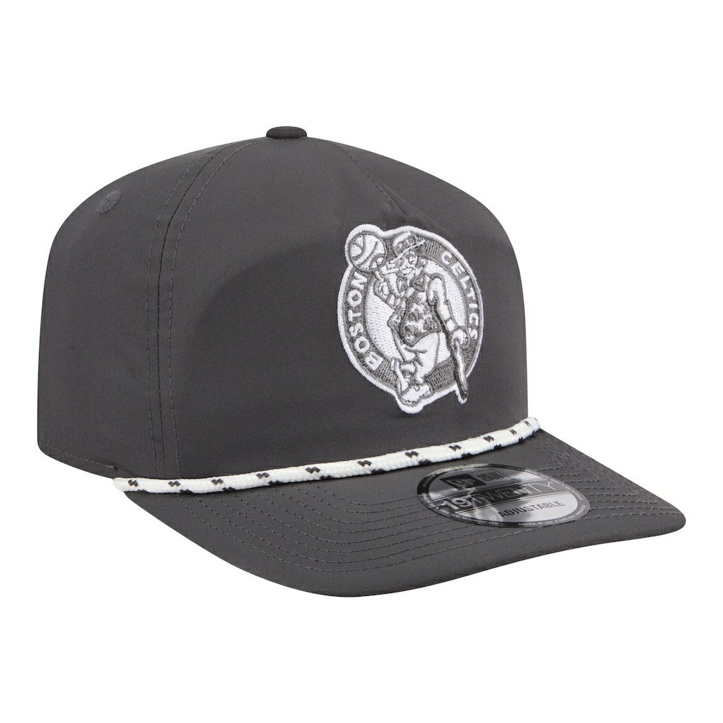 New Era Boston Celtics Tonal Rope 19TWENTY Adjustable Hat Graphite