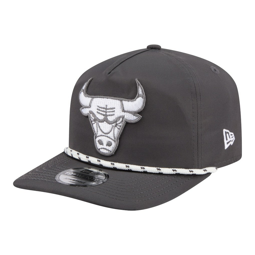 New Era Chicago Bulls Tonal Rope 19TWENTY Adjustable Hat Graphite