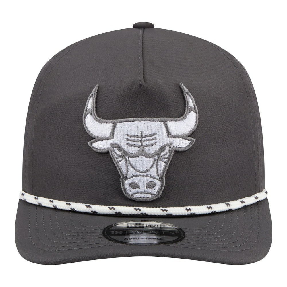 New Era Chicago Bulls Tonal Rope 19TWENTY Adjustable Hat Graphite