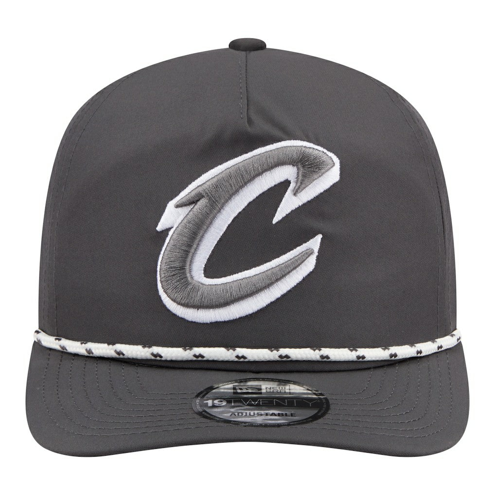 New Era Cleveland Cavaliers Tonal Rope 19TWENTY Adjustable Hat Graphite