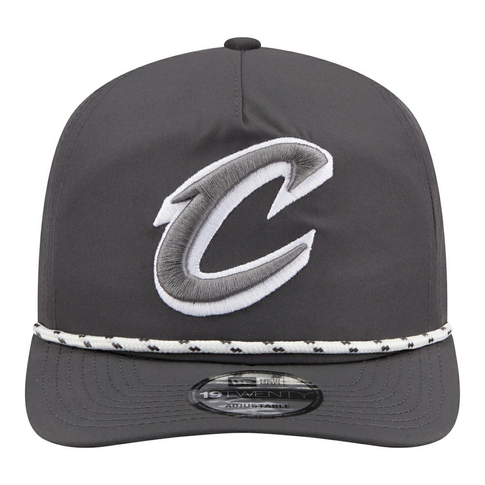 New Era Cleveland Cavaliers Tonal Rope 19TWENTY Adjustable Hat Graphite